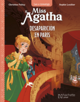 portada Miss Agatha / Desaparición en París (en Español / Castellano)