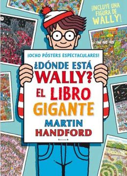 portada Donde Esta Wally? El Libro Gigante: Incluye Figuras Troqueladas de Wally y su Perro Woof (Wally - Edb)