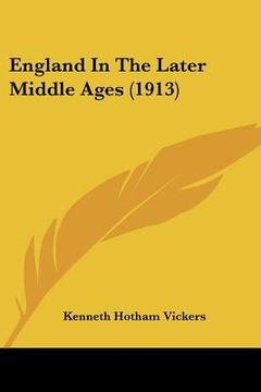 portada england in the later middle ages (1913) (in English)