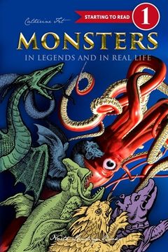 portada Monsters in Legends and in Real Life - Level 1 reading for kids - 1st grade (en Inglés)
