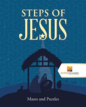portada Steps of Jesus: Mazes and Puzzles (en Inglés)