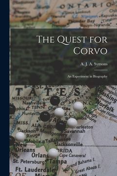 portada The Quest for Corvo: an Experiment in Biography (en Inglés)