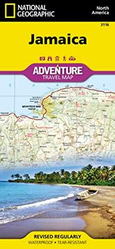 portada Jamaica map (National Geographic Adventure Map, 3116)