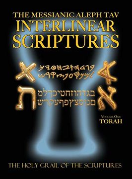 portada Messianic Aleph tav Interlinear Scriptures Volume one the Torah, Paleo and Modern Hebrew-Phonetic Translation-English, Bold Black Edition Study Bible (en Inglés)