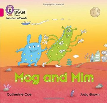 portada Collins big cat Phonics for Letters and Sounds – mog and Mim: Band 1B/Pink b (en Inglés)