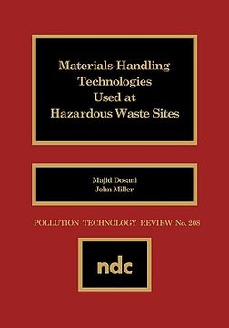 portada materials handling technologies used at hazardous waste sites (en Inglés)
