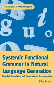 portada Systemic Functional Grammar & Natural Language Generation (en Inglés)