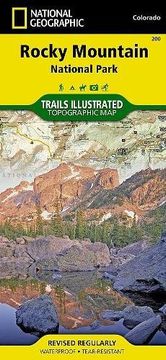 portada Rocky Mountain National Park (Trails Illustrated Map) (en Inglés)