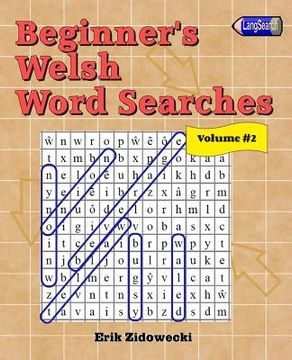 portada Beginner's Welsh Word Searches - Volume 2 (en Inglés)