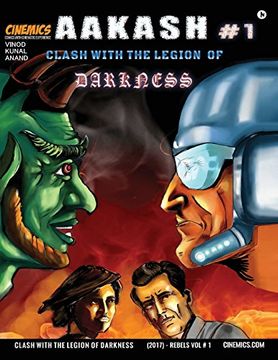 portada Aakash # 1: Clash With the Legion of Darkness 