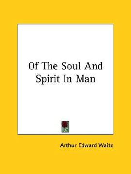 portada of the soul and spirit in man