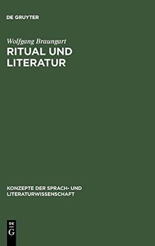 portada Ritual und Literatur (Konzepte der Sprach- und Literaturwissenschaft) (in German)