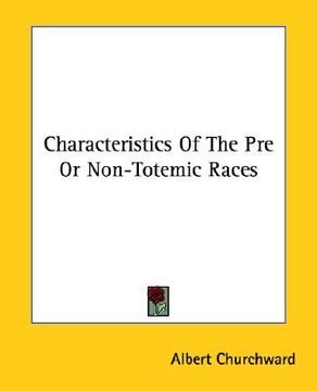portada characteristics of the pre or non-totemic races (en Inglés)