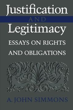portada Justification and Legitimacy Paperback: Essays on Rights and Obligations (en Inglés)