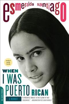 portada When i was Puerto Rican: A Memoir (Merloyd Lawrence Book) (in English)