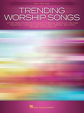 portada Trending Worship Songs: 27 Fast-Rising Favorites Arranged for Piano and Voice With Guitar Chords: 27 Fast-Rising Favorites 