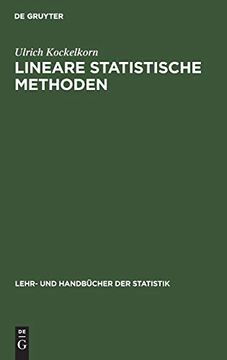 portada Lineare Statistische Methoden (Lehr- und Handbucher der Statistik) (in German)