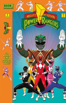 portada Mighty Morphin Power Rangers #1f