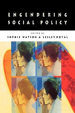 portada engendering social policy (en Inglés)