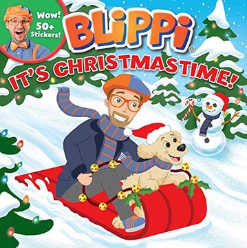 portada Blippi: It'S Christmastime! (en Inglés)