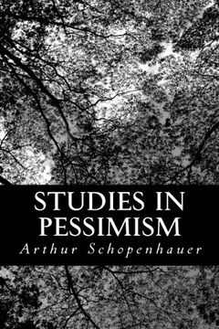 portada Studies in Pessimism 
