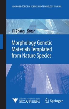 portada morphology genetic materials templated from nature species (en Inglés)
