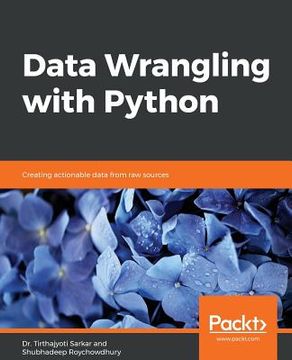 portada Data Wrangling with Python (en Inglés)