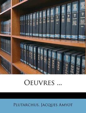 portada Oeuvres ... (in French)