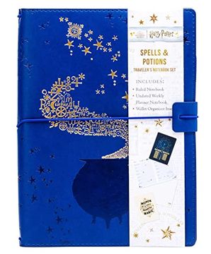 portada Harry Potter: Spells and Potions Traveler'S Notebook set (in English)