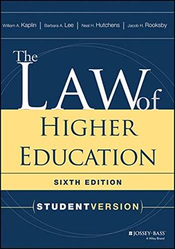 portada The law of Higher Education: Student Version 