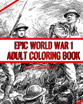 portada Epic World War 1 Adult coloring Book (en Inglés)