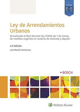 portada Ley de Arrendamientos Urbanos (3. ª Edición) (in Spanish)