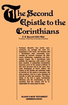 portada second epistle to the corinthians (en Inglés)