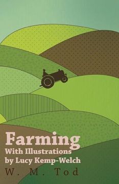 portada Farming with Illustrations by Lucy Kemp-Welch (en Inglés)
