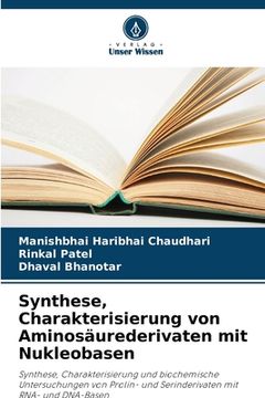 portada Synthese, Charakterisierung von Aminosäurederivaten mit Nukleobasen (in German)