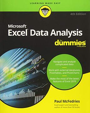 portada Excel Data Analysis for Dummies (For Dummies (Computer 