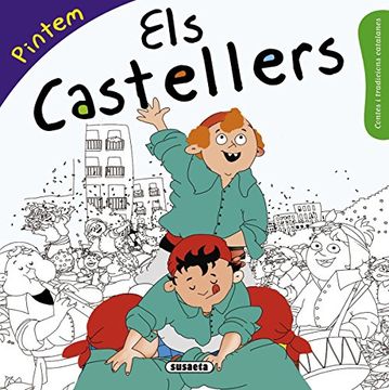 portada El castellers (Contes i tradicions catalanes colorir)