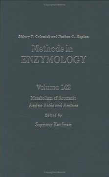 portada Methods in Enzymology, Volume 142: Metabolism of Aromatic Amino Acids and Amines (en Inglés)