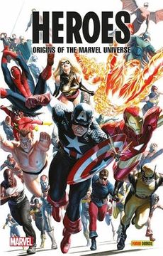 portada Heroes: Origins of the Marvel Universe 