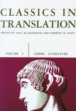 portada Classics in Translation, Volume i: Greek Literature (en Inglés)