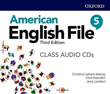 portada American English File Level 5 Class Audio cds (Audiolibro) (in English)