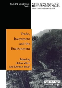 portada Trade Investment and the Environment (en Inglés)