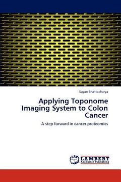 portada applying toponome imaging system to colon cancer (en Inglés)