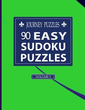 portada Journey Puzzles: 90 Easy Sudoku Puzzles(Volume 3) (en Inglés)