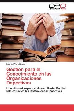 portada gesti n para el conocimiento en las organizaciones deportivas (in Spanish)