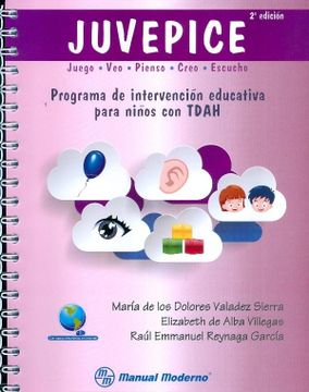 portada Juvepice: Programa de Intervencion Educativa Para Niños con Tdah