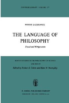 portada the language of philosophy: freud and wittgenstein (in English)