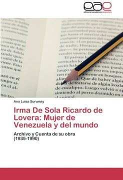 portada Irma De Sola Ricardo de Lovera: Mujer de Venezuela y del mundo
