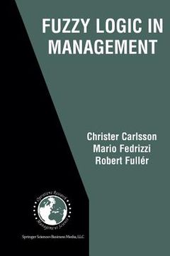 portada Fuzzy Logic in Management (en Inglés)