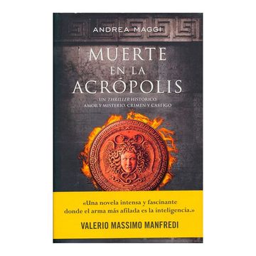 portada Muerte en la Acrópolis (in Spanish)
